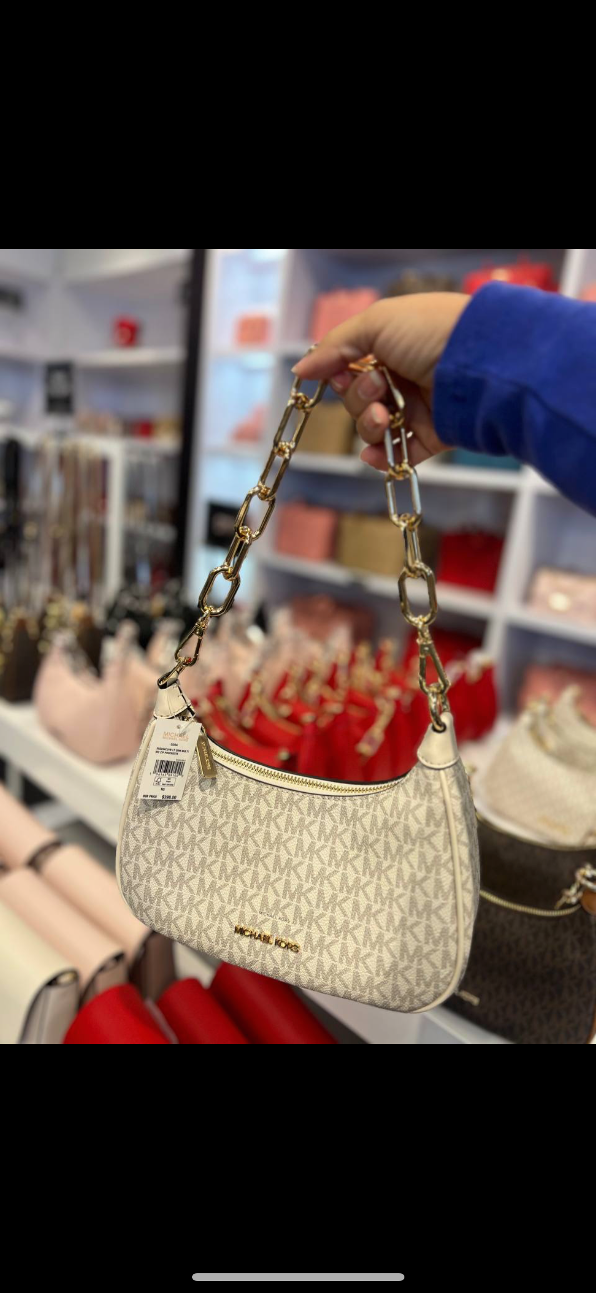 MK CORA SMALL CROSSBODY BAG GUMRUK DAHI