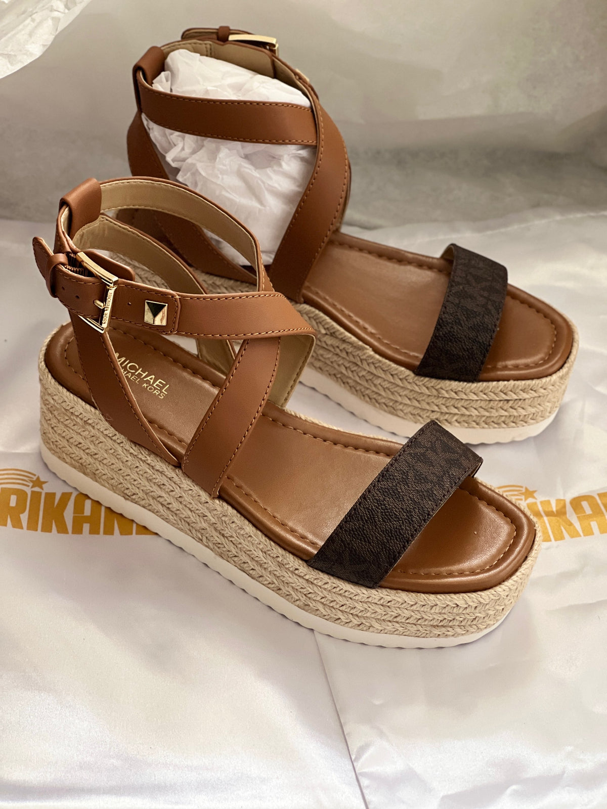 MK WEDGE SANDAL GUMRUK DAHIL