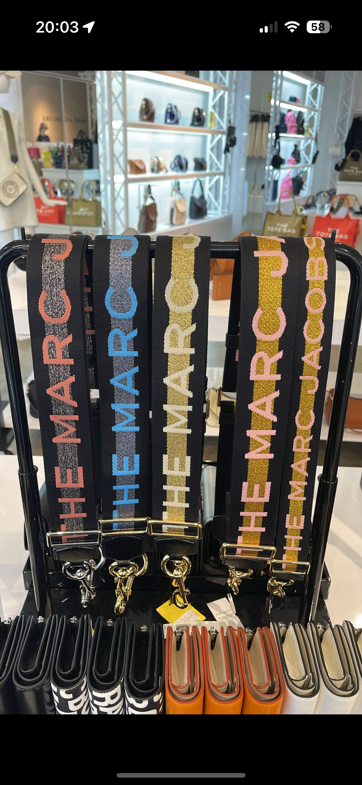MARC JACOBS KALIN KUMAS ASKILAR