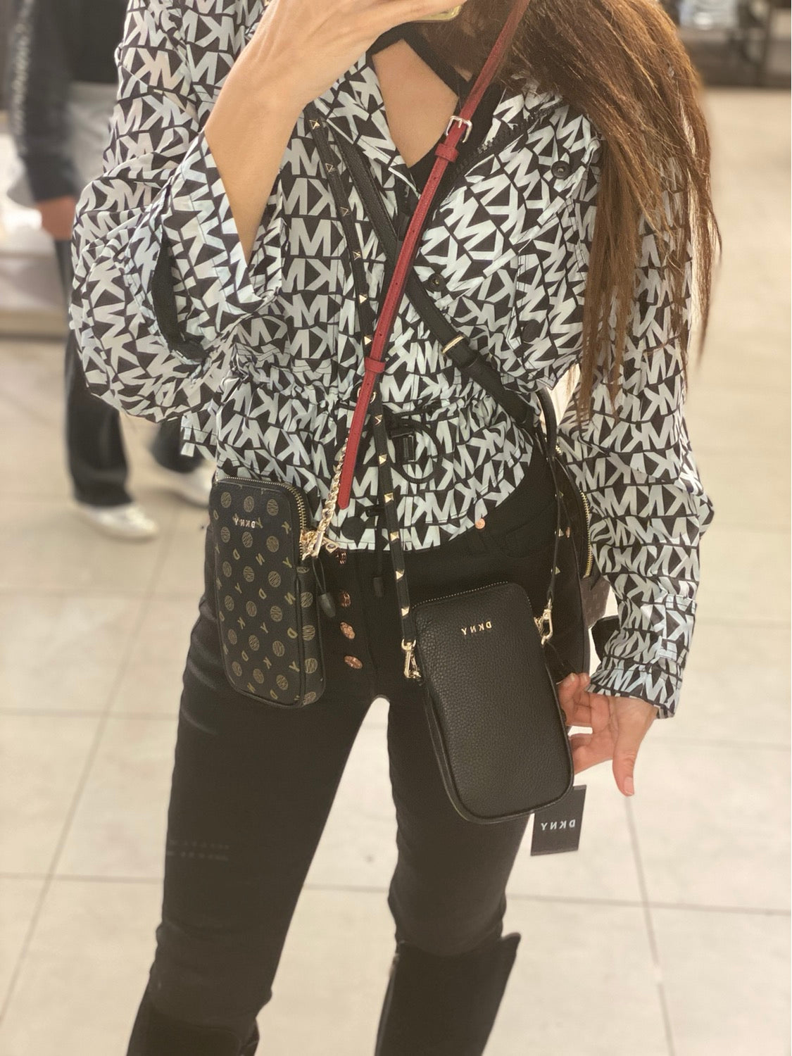 DKNY PHONE CROSSBODY