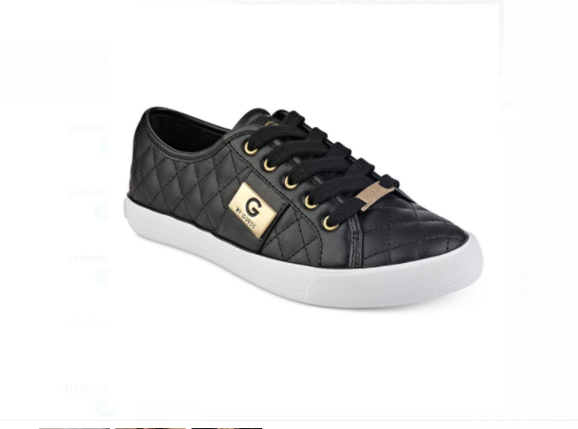 GUESS BUCKER LACE UP SNEAKERS