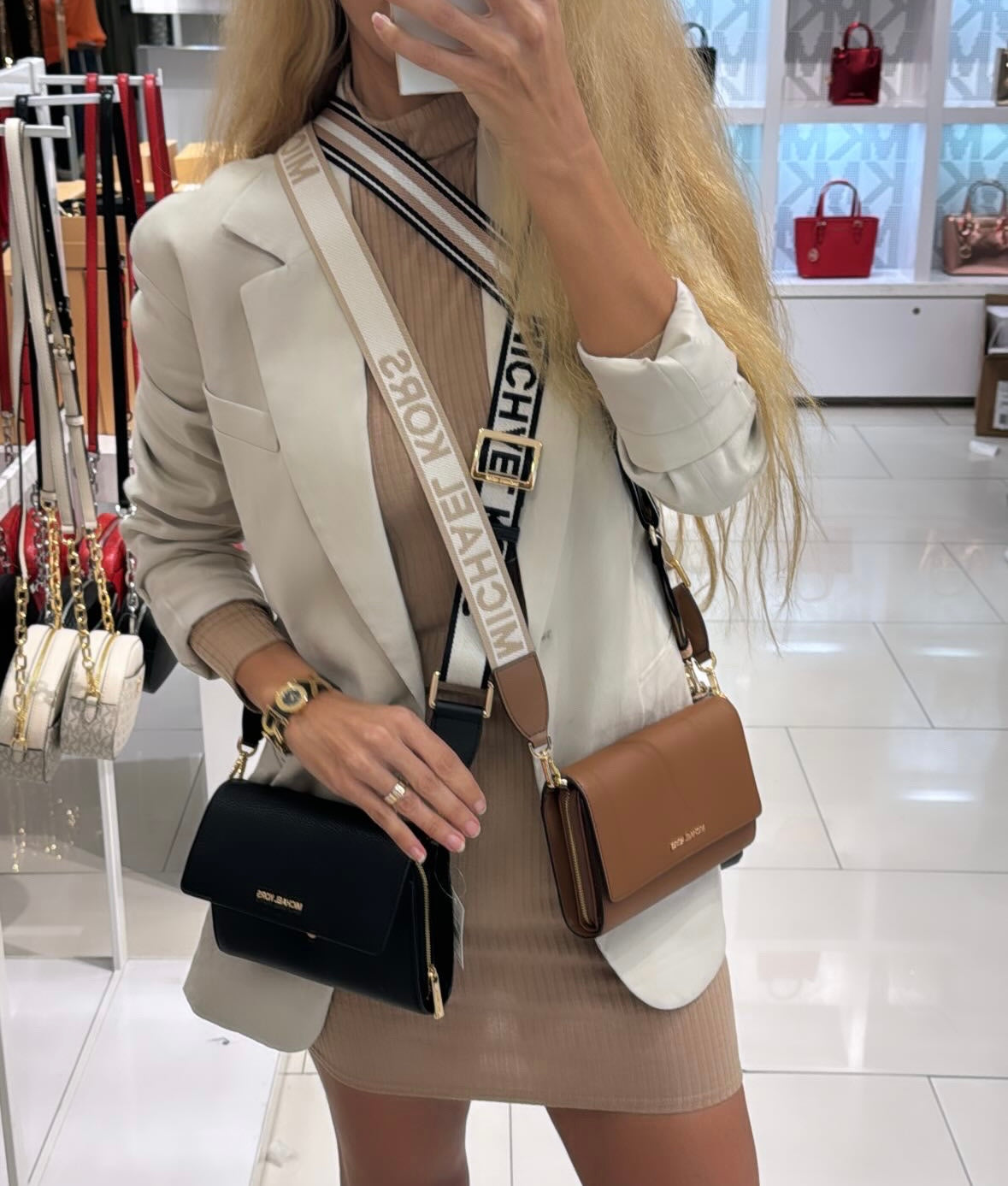 MK WALLET CROSSBODY BAG GUMRUK DAHI