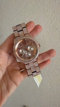 Michael Kors Everest Pavé Chronograph Rose Gold Watch (MK7235)