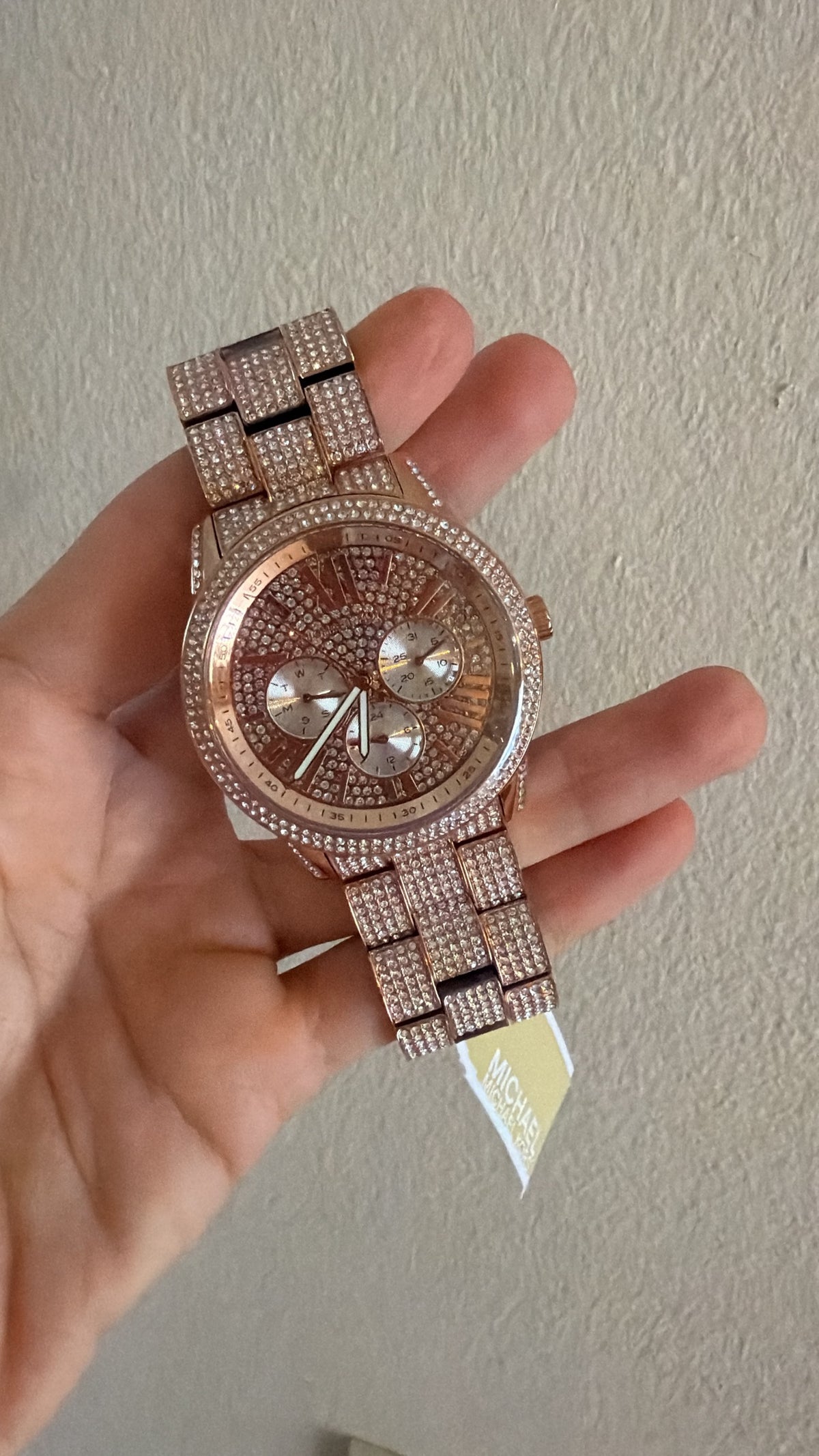 Michael Kors Everest Pavé Chronograph Rose Gold Watch (MK7235)