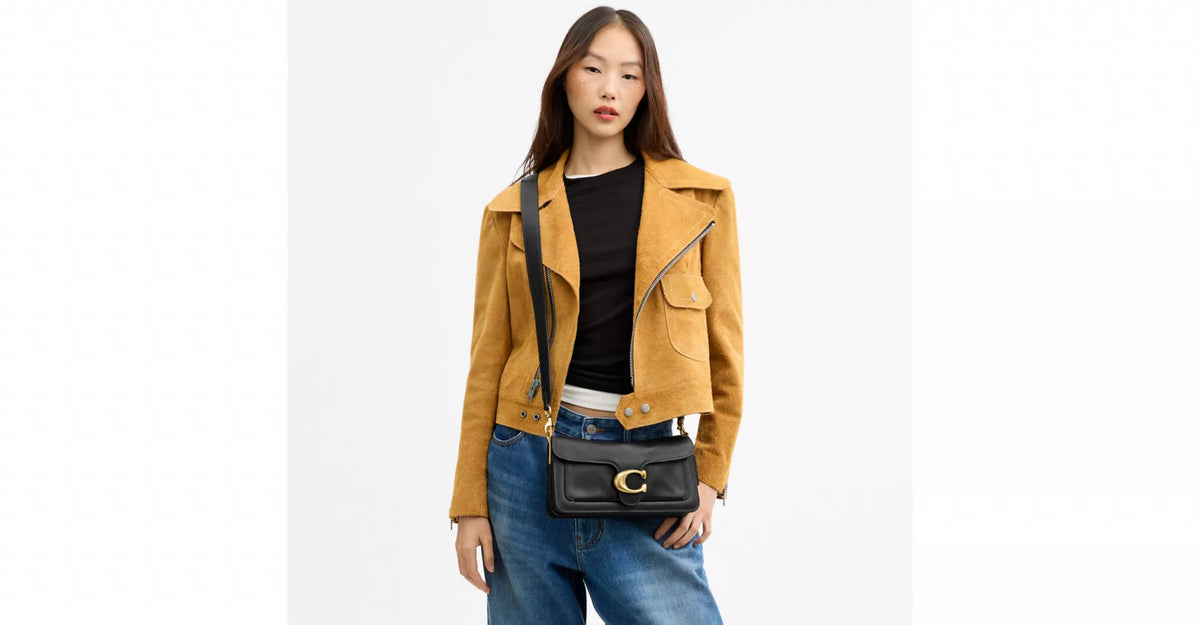 Coach Tabby Shoulder Bag 26 Natural Leather