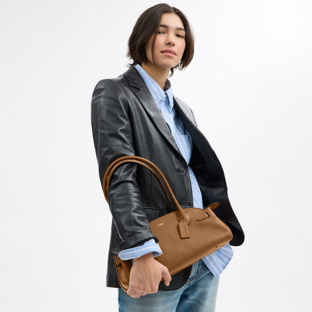 Coach Soft Empire Medium Deri Omuz Çantası