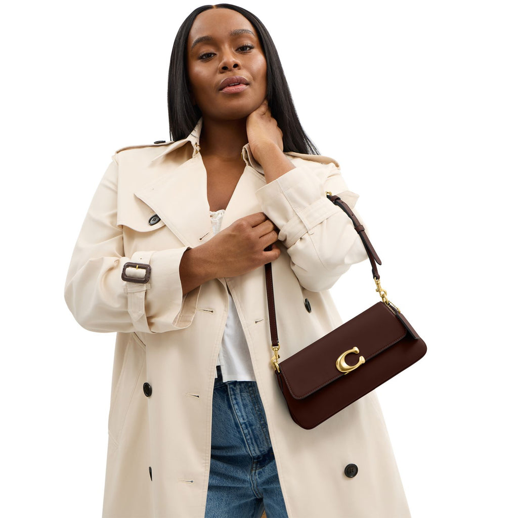 Coach Jet Small Deri İnce Omuz Çantası